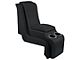 TMI Deluxe Sport Center Console; Charcoal Black Verona Vinyl with Black Stitching (73-86 C10, C15, C20, K10, K15, K20)