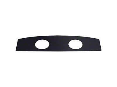 TMI Package Tray with Speaker Holes; Charcoal Black Verona Vinyl (64-66 Mustang Coupe)