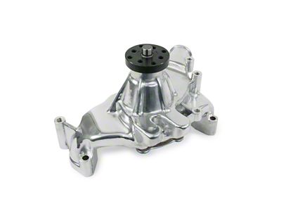 Top Street Performance Big Block Chevy Long-Style High-Flow Mechanical Water Pump; Polished (65-74 Corvette C3 & C4)