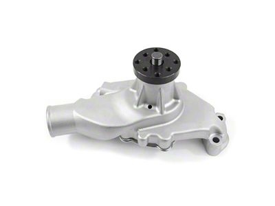 Top Street Performance Small Block Chevy Short-Style High-Flow Mechanical Water Pump; Black (55-92 Corvette C1, C2, C3 & C4)