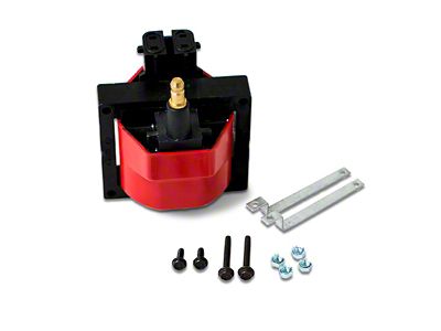 Top Street Performance E-Core Ignition Coil; Red (88-95 C1500, C2500, C3500, K1500, K2500, K3500)