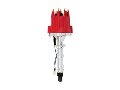 Top Street Performance Pro Series Pro Billet Distributor; Red (58-61 348/409 V8 C10, C20, Chevrolet/GMC Truck, K10, K20)