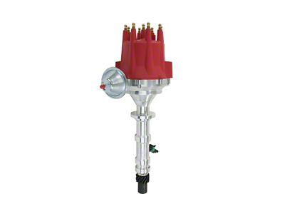 Top Street Performance Pro Series Ready to Run Distributor; Red (58-61 348/409 V8 C10, C20, Chevrolet/GMC Truck, K10, K20)