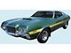 Gran Torino Sport Laser Stripe Kit; Reflective Green (1972 Torino)