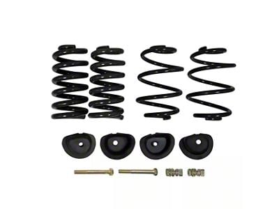 Touring Tech Performance Series Lowering Springs with Retainers; 2-Inch Front/4-Inch Rear (63-87 C10)