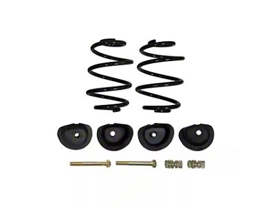 Touring Tech Performance Series Lowering Springs with Retainers; 2-Inch Front/4-Inch Rear (63-87 C10)