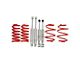 Touring Tech Performance Series Lowering Springs with Shocks; 2-Inch Front/5-Inch Rear (63-87 C10)