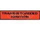 Transistorized Ignition Distributor Decal - Ford