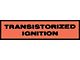 Transistorized Ignition Distributor Decal - Mercury