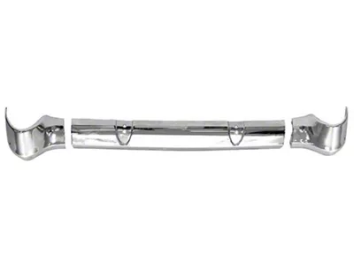 3-Piece Style Rear Bumper (1956 150, 210, Bel Air, Excluding Station Wagon)