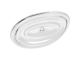 Backup Light Oval Cover Delete Plate (1957 150, 210, Bel Air)