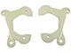 Disc Brake Caliper Brackets for OE Spindles and Small GM Calipers (55-57 150, 210, Bel Air, Nomad)