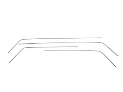 Door Panel Trim; Stainless Steel (1956 210 2-Door Sedan)