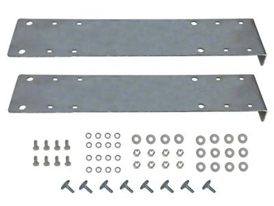 Front Bench Seat Track Relocation Brackets (55-57 150, 210, Bel Air, Nomad)