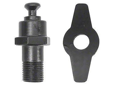 Front Drum Brake Anchor Bolt Pin with Butterfly Guide Plate (55-57 Bel Air)