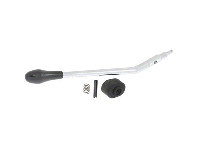 Gear Shift Lever with Knob; Chrome (55-57 150, 210, Bel Air, Nomad)