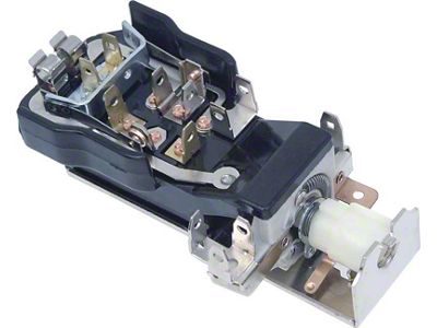 Headlight Switch with Fuse; 12-Volt (55-56 150, 210, Bel Air, Nomad)