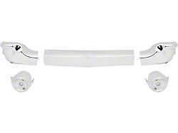 OE Style 5-Piece Front Bumper; Chrome (1957 150, 210, Bel Air, Nomad)