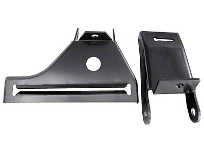 Parking Brake Floor Brackets (55-57 150, 210, Bel Air, Nomad, Excluding Convertible)