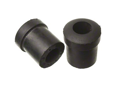 Rear Leaf Spring Shackle Bushings; Lower Rearward (55-57 150, 210, Bel Air)