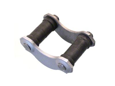 Rear Leaf Spring Shackle; Rearward (1955 150, 210, Bel Air)