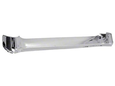 Smoothie Style Rear Bumper; Chrome (1956 150, 210, Bel Air, Excluding Station Wagon)