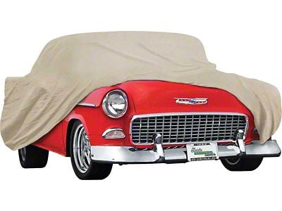 Weather Blocker Plus Outdoor Car Cover; Tan (55-56 150, 210, Bel Air 2-Door)