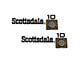 Trim Parts Front Fender Scottsdale 10 Fender Emblem (75-80 C10, K10)