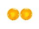 Trim Parts Parking Lights Lens; Amber (1957 150, 210, Bel Air, Nomad)