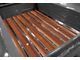 Bed-in-a-Box Floor Kit; Pre-Drilled; Black Walnut Wood; Mild Steel Angle Strips; Mild Steel Punched Bed Strips (42-45 Chevrolet Truck Stepside w/ Short Bed)