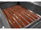 BedWood-X Floor Kit; Pre-Drilled; Brazilian Cherry Wood; HydroSatin Finish; Mild Steel Angle Strips; Mild Steel Hidden Fastener Bed Strips (42-45 Chevrolet Truck Stepside w/ Short Bed)