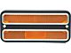 Deluxe Front Side Marker Light; Amber (68-72 Blazer, C10, C20, Jimmy, K10, K20)