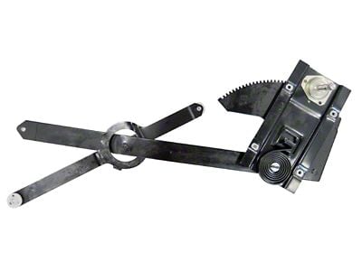 Front Door Manual Window Regulator; Driver Side (77-91 Blazer, C10, C15, Jimmy, K10, K15)