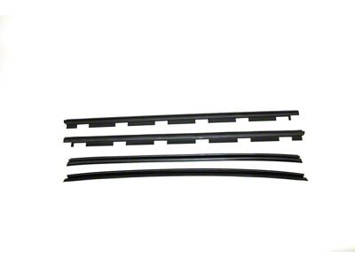 Inner and Outer Door Belt Weatherstrip; Driver and Passenger Side (88-00 C1500, 2500, C3500, K1500, K2500, K3500)