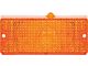 Parking Light Lens; Amber; Passenger Side (69-70 Blazer, C10, C20, K10, K20)