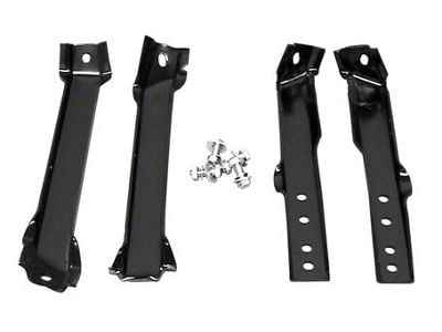 Rear Bumper Bracket Set (63-66 C10, C20, K10, K20 Fleetside)