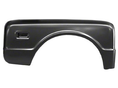 Rear Fender; Passenger Side (67-72 C10, C20, K10, K20 Stepside)