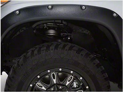 Ruff Riderz Fender Flares; Textured Black (88-99 C1500, C2500, C3500, K1500, K2500, K3500)