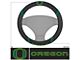 Steering Wheel Cover with University of Oregon Logo; Black (Universal; Some Adaptation May Be Required)