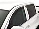 Tape-Onz Sidewind Deflectors; Front and Rear; Smoke (92-00 C2500/C3500/K2500/K3500 Extended Cab)