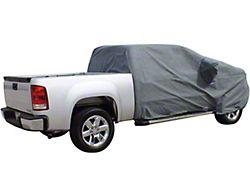 Universal Easyfit Truck Cab Cover; Gray (88-00 C1500/C2500/C3500/K1500/K2500/K3500 Extended Cab)