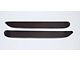 Ventshade Window Deflectors; Front; Black Stainless Steel (75-87 C10, C15, K10, K15)