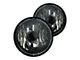 Truck - 5 3/4 Inch Round Elite Diamond No Halo Black Illusion Headlights with Clear Halogen Bulbs