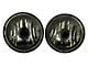 Truck - 5 3/4 Inch Round Elite Diamond No Halo Black Illusion Headlights with Clear Halogen Bulbs