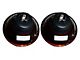 Truck - 5 3/4 Inch Round Elite Diamond No Halo Black Illusion Headlights with Clear Halogen Bulbs