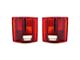 LED Sequential Tail Lights with Trim; Red Lens (73-87 Blazer, C10, C15, Jimmy, K10, K15, C20)