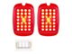 LED Tail Lights; Red Lens (40-53 Chevrolet/GMC Truck)