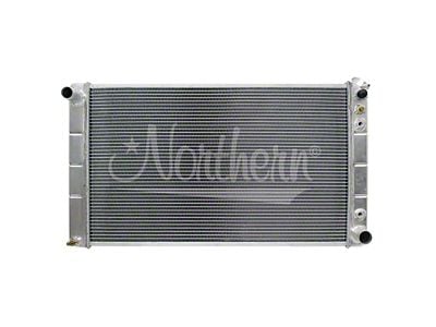 Muscle Car Aluminum Radiator; 33 x 18-3/8 x 3-1/8 (73-91 Blazer, Jimmy w/ Automatic Transmission & w/o EOC)