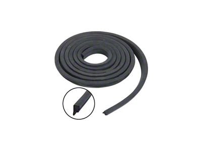 Trunk Lid Rubber Seal - Ford Tudor & Ford Fordor Humpback Sedans