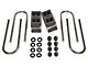 Tuff Country 4-Inch Rear Lift Blocks; Tapered (80-99 4WD F-250, F-350)